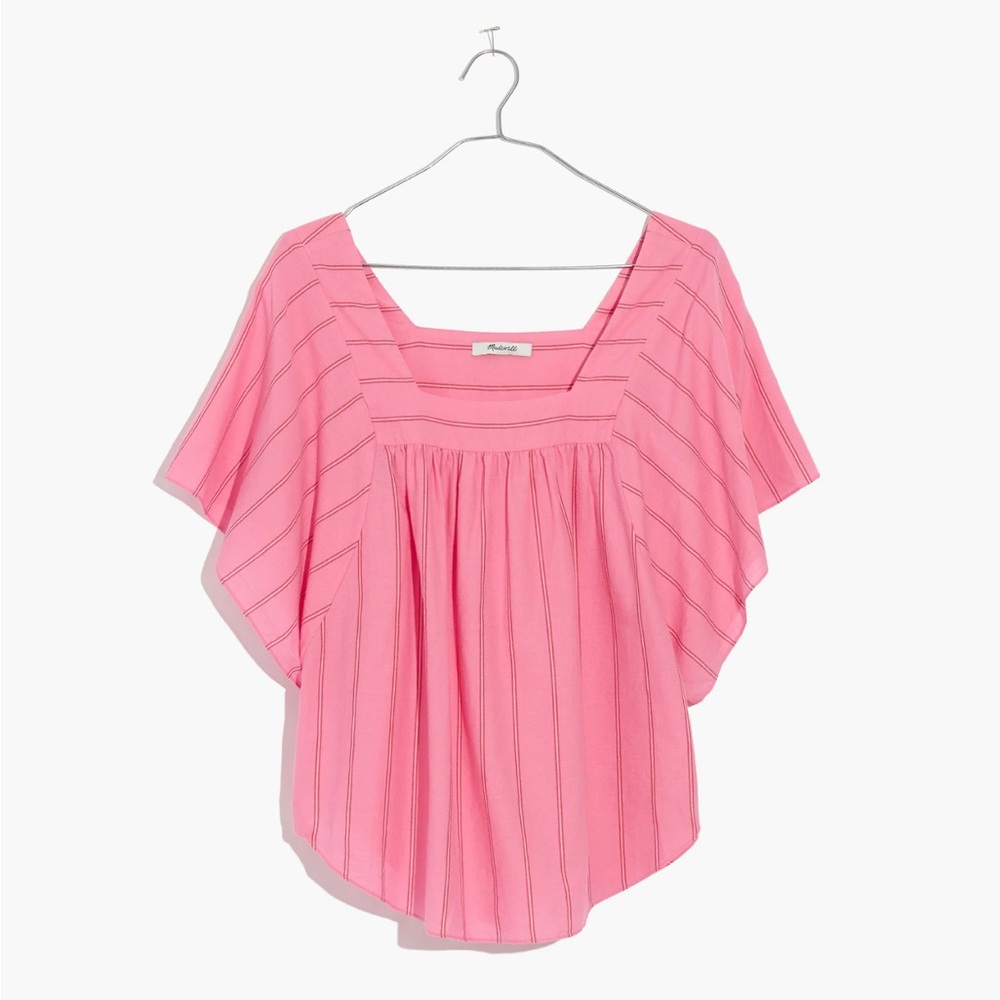 Madewell Butterfly Top in Cecilia Stripe